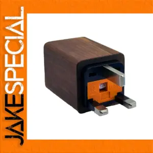 Portable Audio Power Filter in Black Walnut Finish