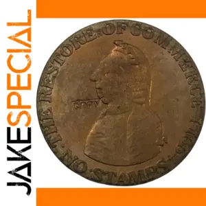 Vintage Copper Replica Coin for Collectors