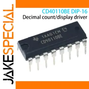 Set of Five CD40110BE Counting ICs