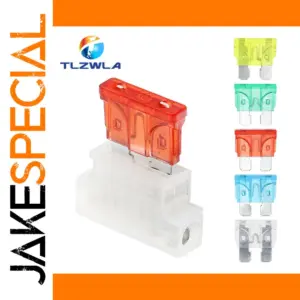 Auto Fuse Holders Set for 1A-50A Fuses