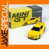 Yellow Nissan Skyline GT-R R34 Diecast Model