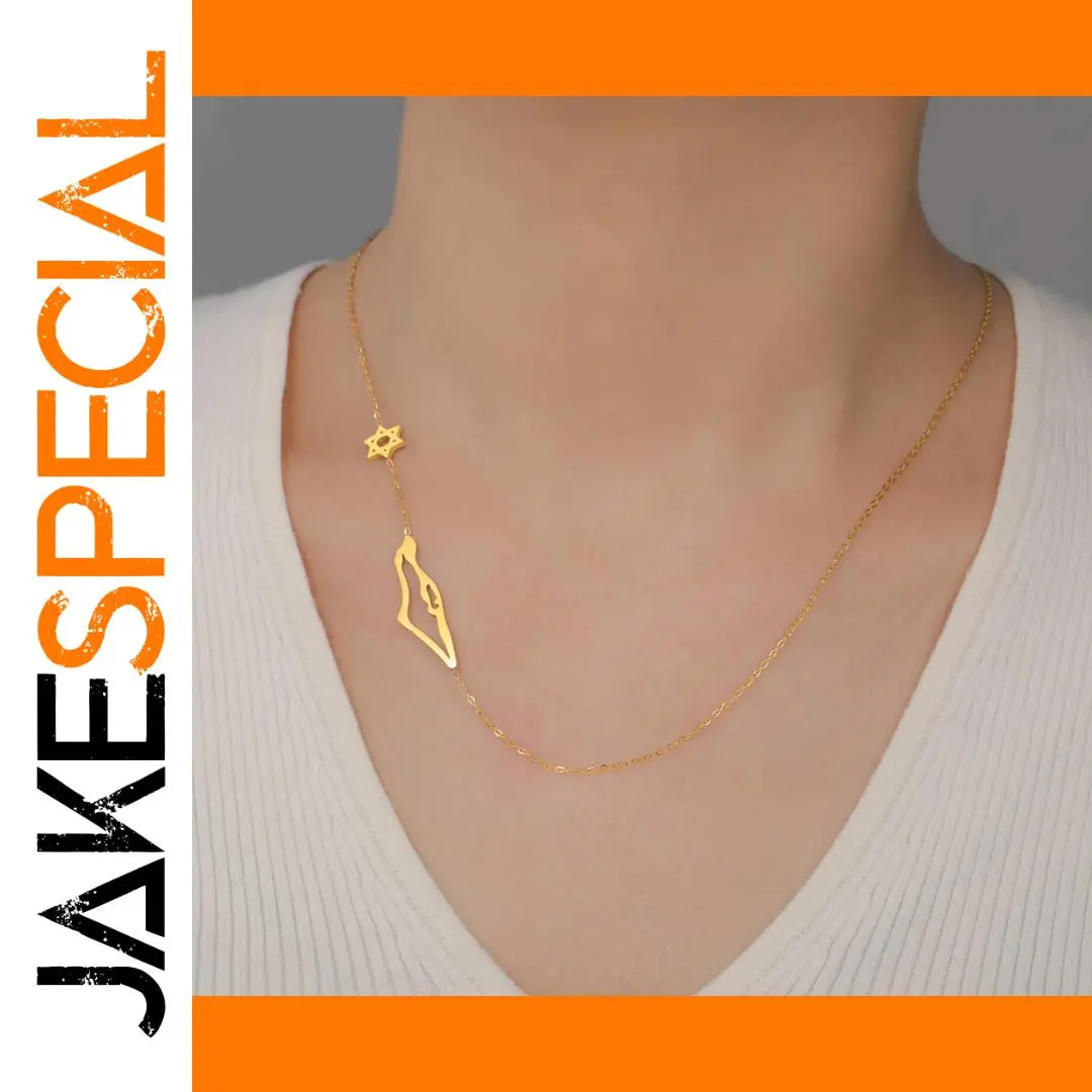 Elegant Stainless Steel and Gold Necklace for Women 1 Elegant Stainless Steel and Gold Necklace for Women