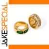 Bold Gold Stainless Steel Ring for Women