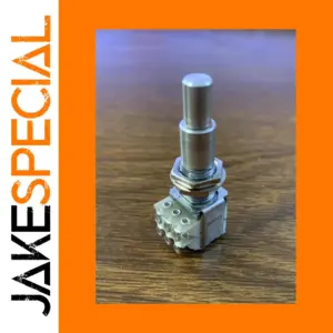 Dual Concentric Guitar Potentiometer with Center Detent