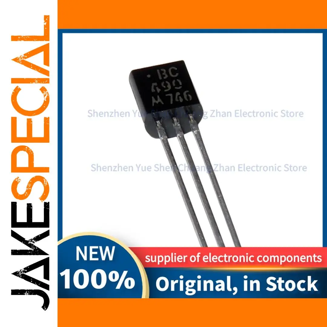 Set of 5 BC490A TO-92 Transistors with Copper Foot 1 Set of 5 BC490A TO-92 Transistors with Copper Foot