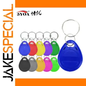 Colorful RFID Key Fob Set for Access Control