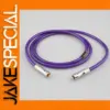 Vibrant Purple 75Ω Coaxial Audio Cable 0.3m-5m