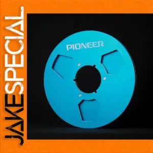 Black Aluminum Reel for Tape Recorders