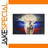 Russian Pride Bear Flag 90x150cm Polyester