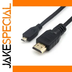 High-Speed HDMI Micro to Type A Cable 5ft