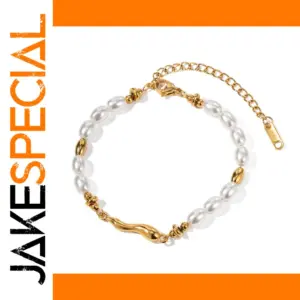 Elegant Stainless Steel Water Drop Bracelet for Women