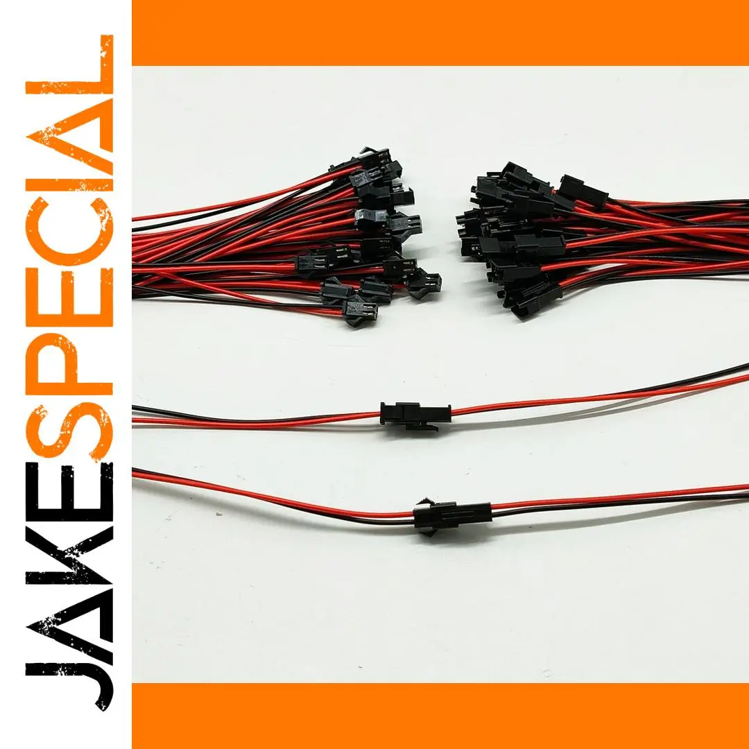 JST SM Connector Cable Set 10/20 Pairs 1 JST SM Connector Cable Set 10/20 Pairs