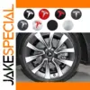 Tesla 56mm Aluminum Hub Cap Stickers Set