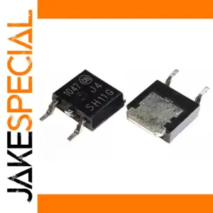 Set of 10 J44H11G Power Transistors in TO-252 Packages