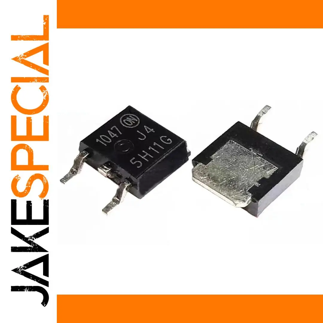 Set of 10 J44H11G Power Transistors in TO-252 Packages 1 Set of 10 J44H11G Power Transistors in TO-252 Packages