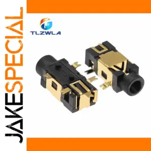 Set of 10 2.5mm Gold-Plated Stereo Jack Connectors