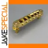 Gold Tune-O-Matic Guitar Bridge for Les Paul