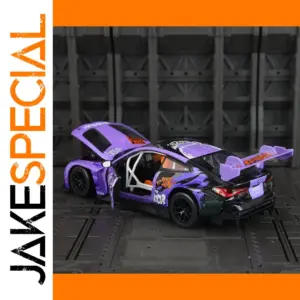 Vibrant Purple BMW M4 GT3 Diecast Model by WASA