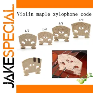 Set of Violin and Cello Bridges for Craftsmanship