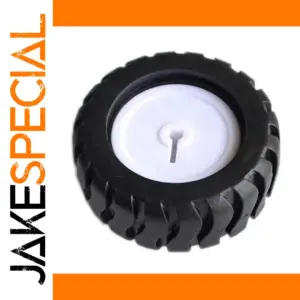 43mm D-axis Rubber Wheel for Robotics