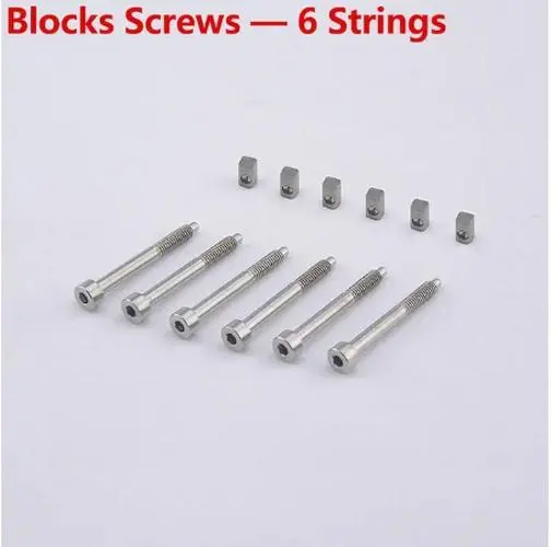 Titanium Lock Set for Floyd Rose Guitars 8 Titanium Lock Set for Floyd Rose Guitars - Image 8