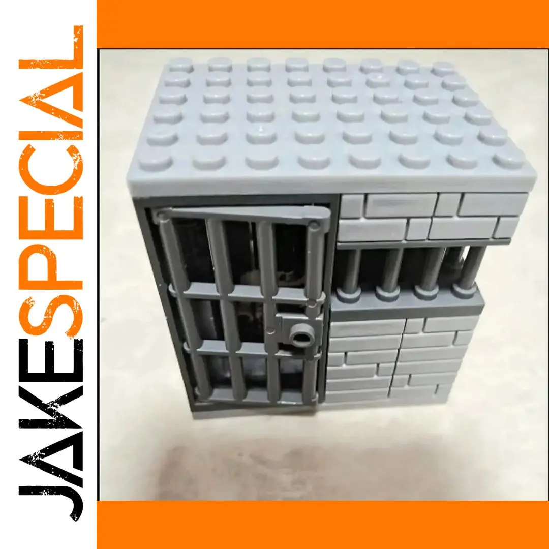 Mini Jail Prison Block Building Set for Kids 1 Mini Jail Prison Block Building Set for Kids