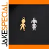 Gender-Neutral Boy and Girl Charms for Jewelry