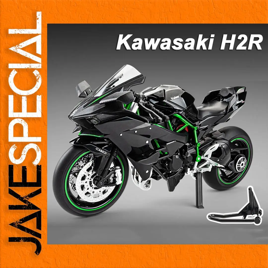 Kawasaki H2R 1:9 Scale Diecast Model 1 Kawasaki H2R 1:9 Scale Diecast Model