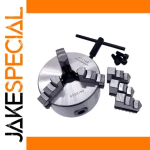 K11-100 3-Jaw Lathe Chuck, 100mm Diameter