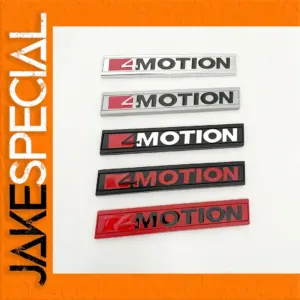 4Motion Alloy Trunk Badge for Volkswagen