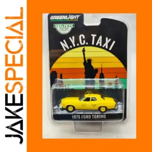 1975 Ford Torino NYC Taxi Die-Cast Model