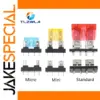 10-Piece Car Fuse Holder Set for Circuits