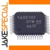 TAS5707 Series TQFP-48 Logic IC for Electronics