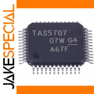 TAS5707 Series TQFP-48 Logic IC for Electronics