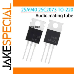 Set of 10 TO-220 Transistors 2SA940 & 2SC2073