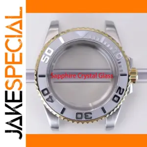 40mm Stainless Steel Dive Watch Case for Customization