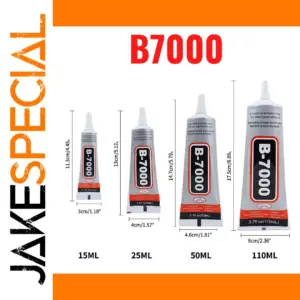 B-7000 Adhesive - Clear, 15ml to 110ml