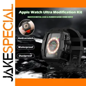 Luxury Stainless Steel Apple Watch Ultra 49mm Kit