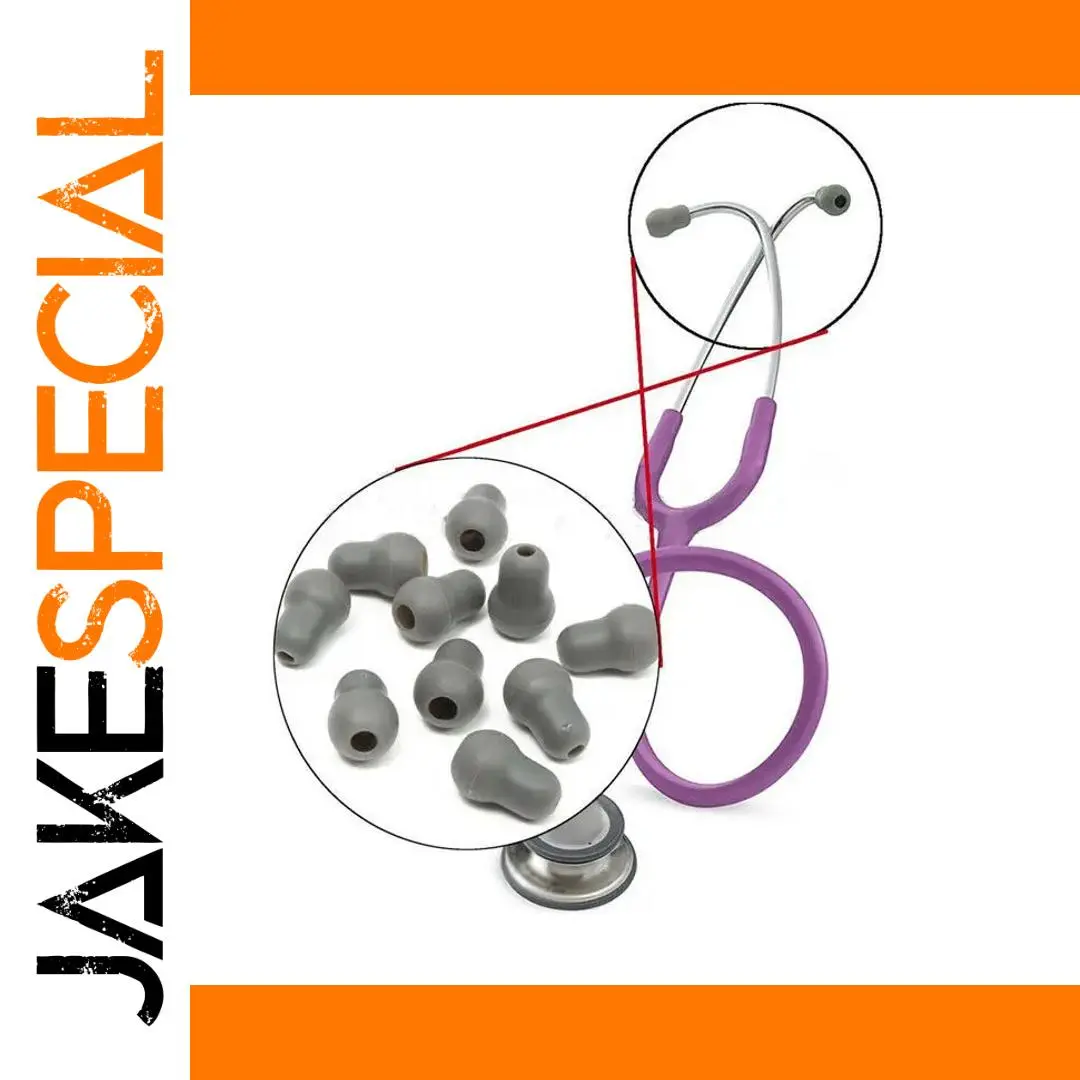 Silicone Ear Tips Set for Littmann Stethoscopes 1 Silicone Ear Tips Set for Littmann Stethoscopes