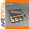 Nickel Vintage Telecaster Guitar Bridge