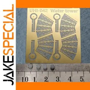 Brass Water Tower for 1/2000 Scale Ships