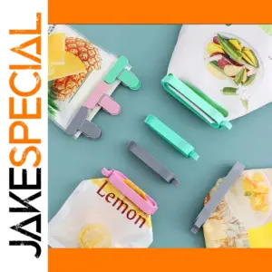 Reusable Food Sealing Clip Set - 12 Pastel Colors