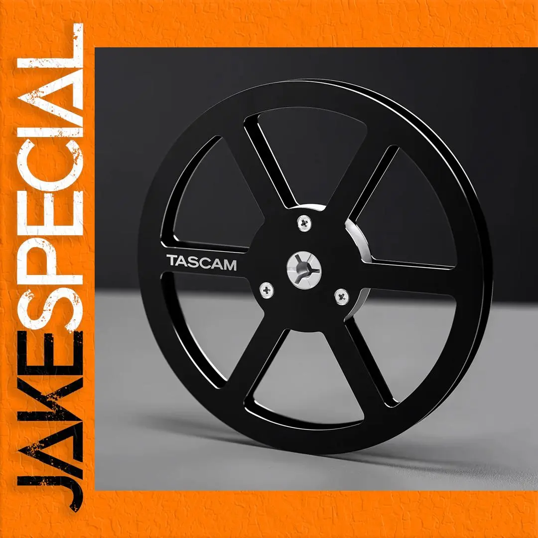 7-Inch Aluminum Reel for Tape Recorders 1 7-Inch Aluminum Reel for Tape Recorders