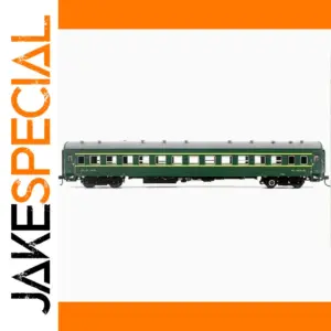 HO Scale Vintage Green Passenger Train Car