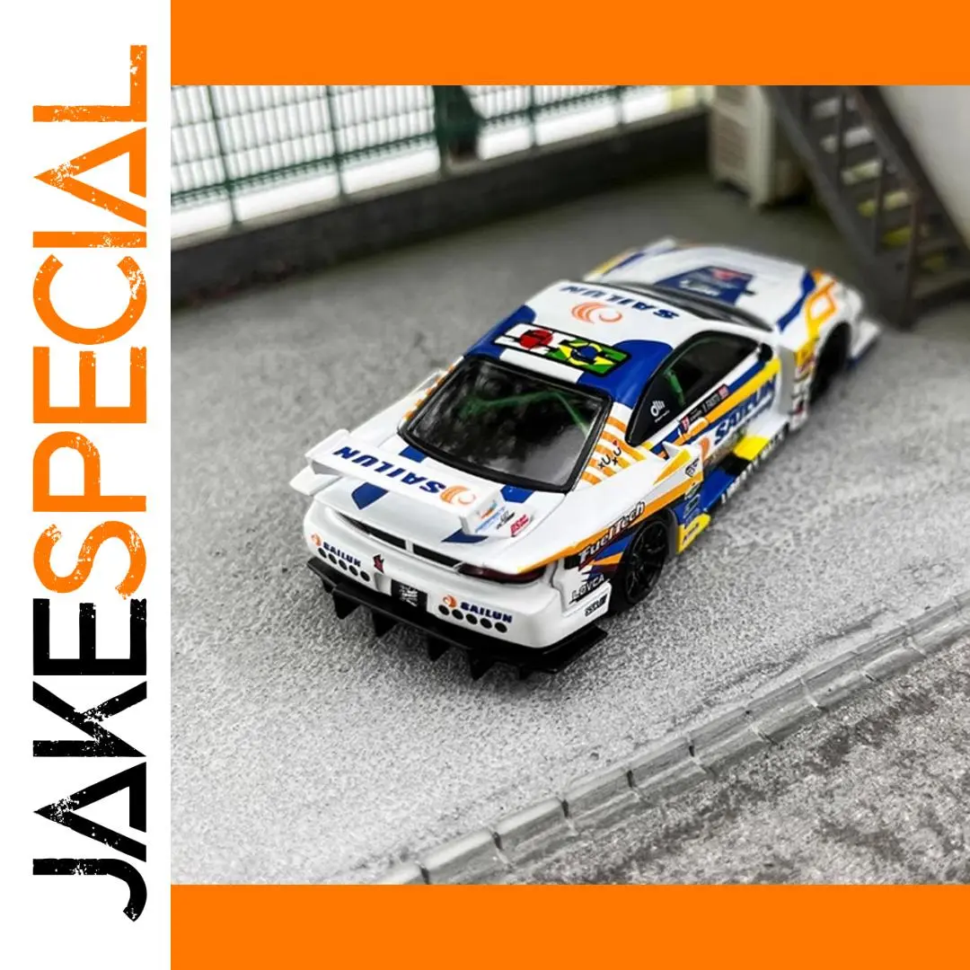 LBWK S15 SILVIA Diecast Model 1/64 Scale 1 LBWK S15 SILVIA Diecast Model 1/64 Scale