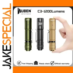 Portable 1200 Lumen Outdoor Flashlight with OSRAM P9 LED