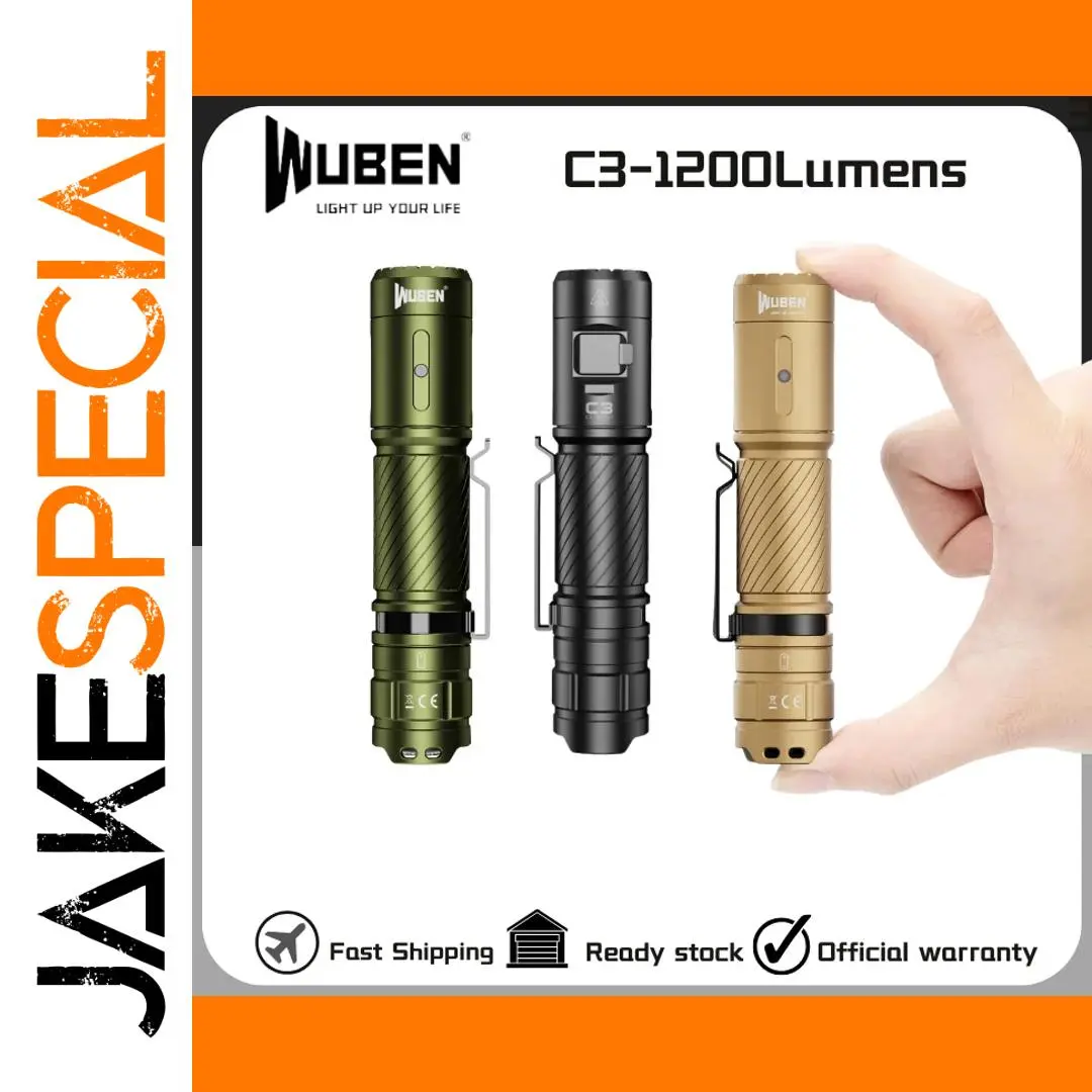 Portable 1200 Lumen Outdoor Flashlight with OSRAM P9 LED 1 Portable 1200 Lumen Outdoor Flashlight with OSRAM P9 LED