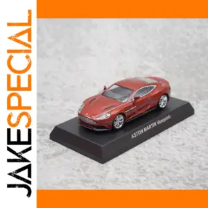 Red Aston Martin Vanquish 1/64 Scale Diecast Model