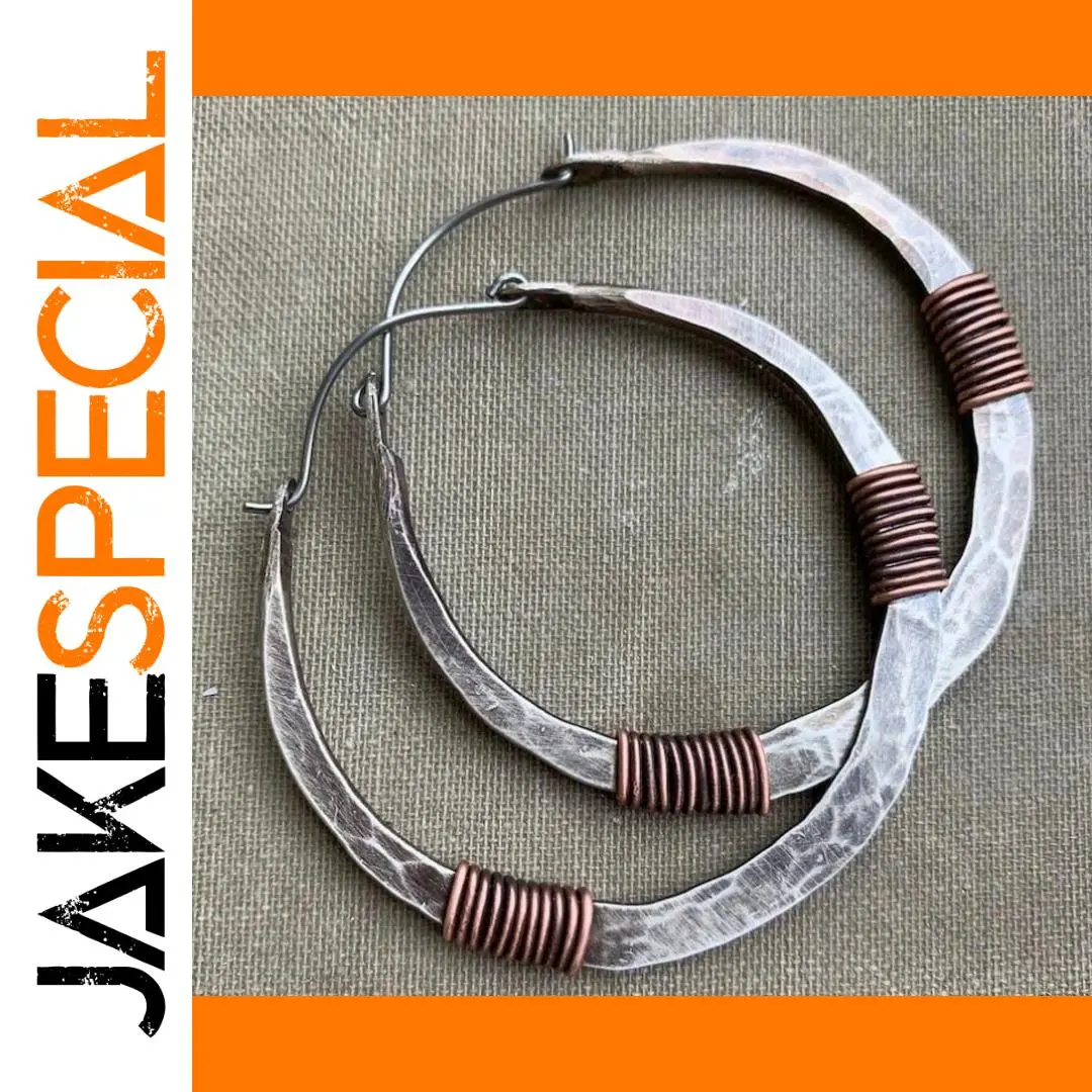 Vintage Silver Hoop Earrings for Women 1 Vintage Silver Hoop Earrings for Women