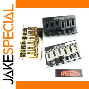 Elegant Wilkinson WOF01 Gold Guitar Bridge